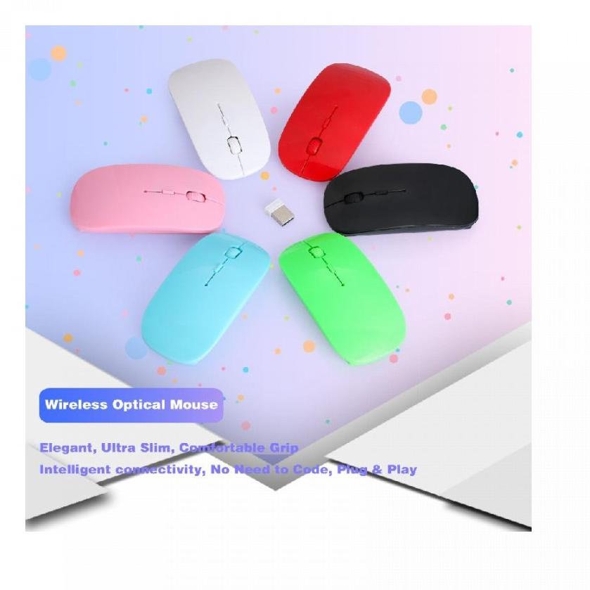 ❅ Wireless Mouse Super Slim M2 Unitech Resmi Postel ←