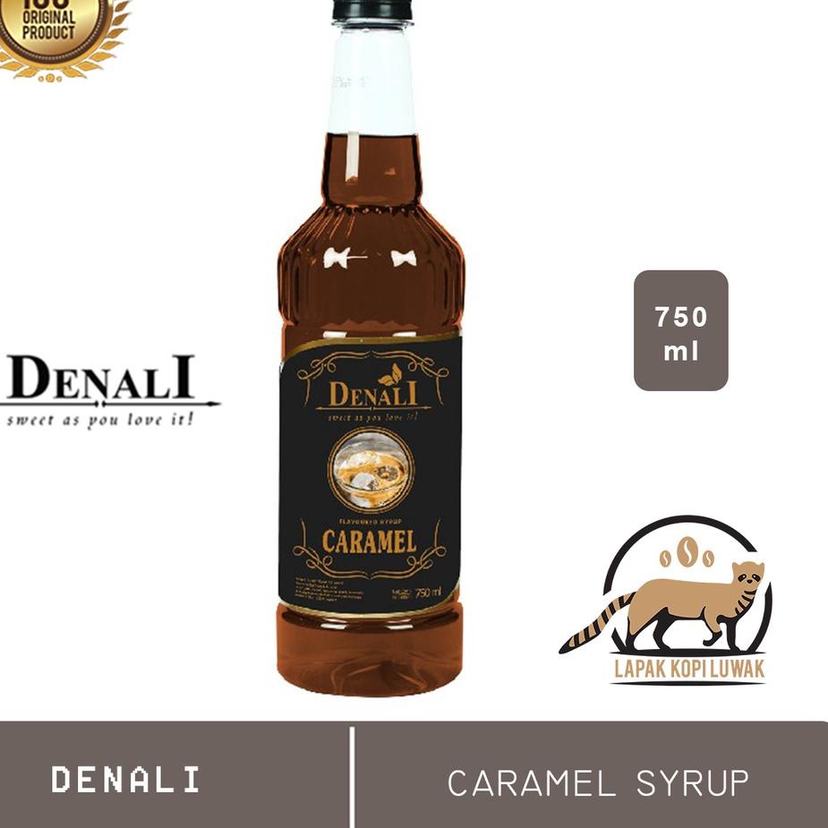 

♦ Caramel Syrup merk Denali ♩