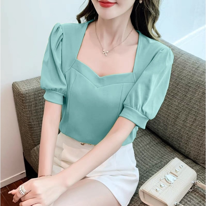 FWG - BLOUSE MIRA / ATASAN WANITA KEKINIAN / BLOUSE / BAJU WANITA / BLOUSE KOREA STYLE / ATASAN BARU