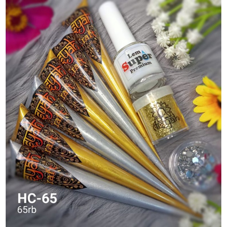 

Paket Murah Henna Craft Gold dan Silver