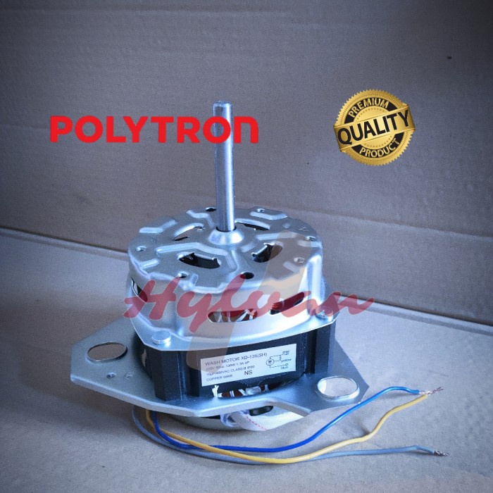 Motor Wash Dinamo Pencuci Mesin Cuci Polytron Original Tembaga