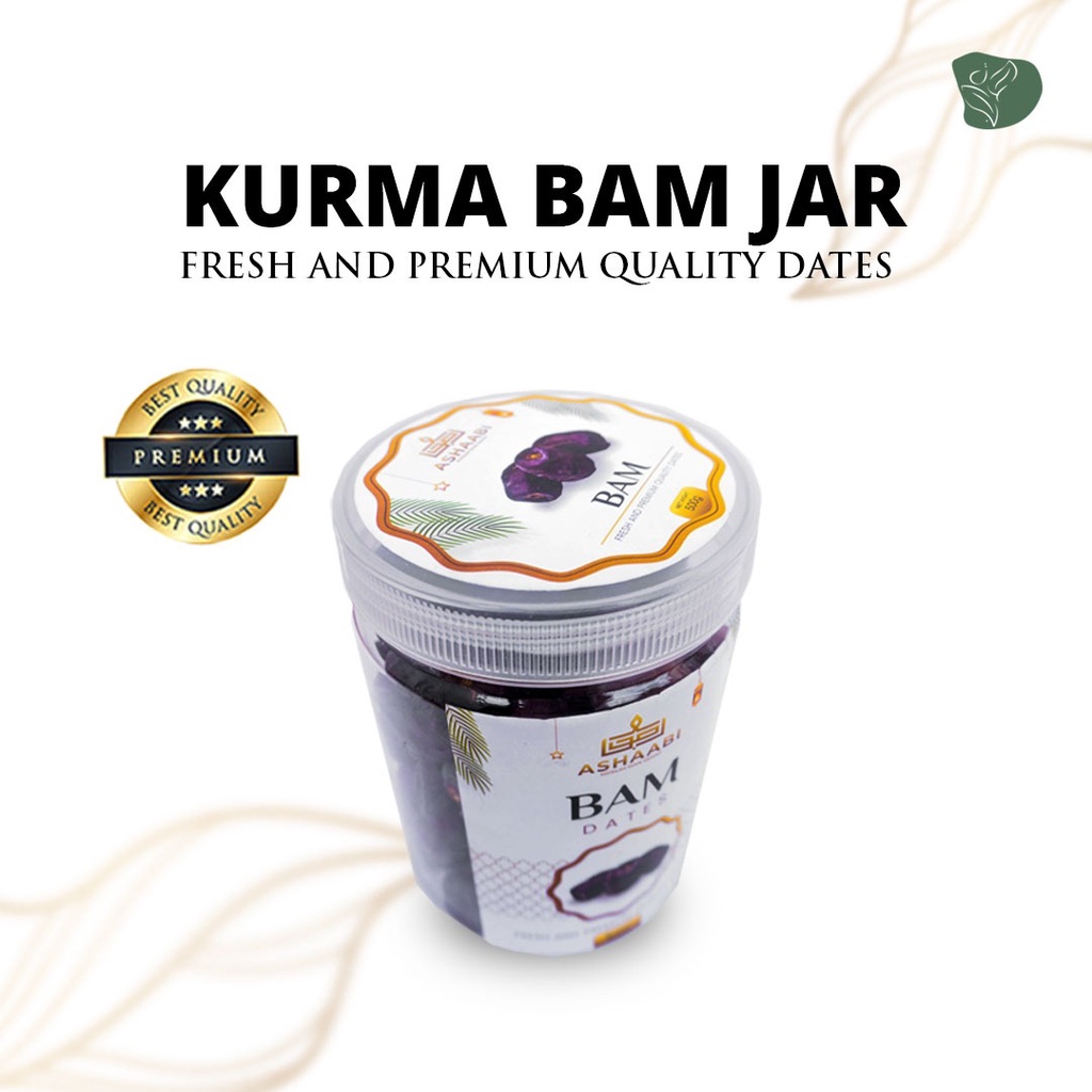 Kurma Bam Toples Kurma Anggur Jumbo Premium Quality Dates in Jar Mazafati Dates Hampers Lebaran Kurma Black Diamond Kurma Madinah Hitam