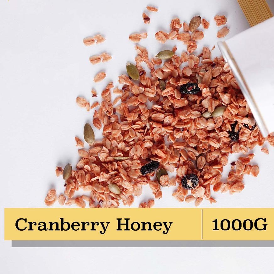

❀ Granola Addict - Cranberry Honey 1000G (1KG) ➾