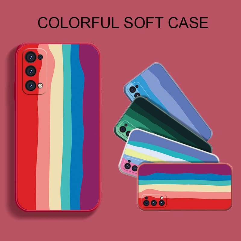 CASE MACARON RAINBOW PREMIUM Samsung A02 / A02S / A03 / A03S / A03 Core