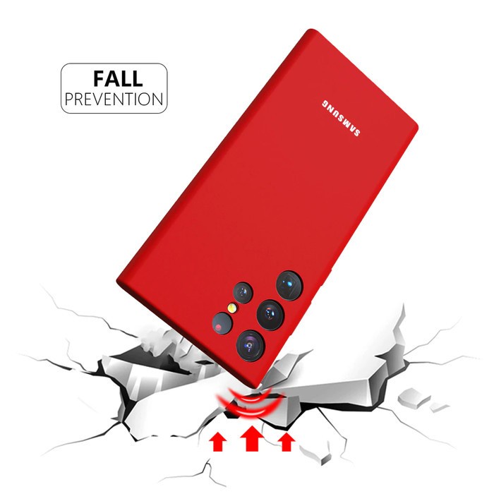 ORIGINAL Samsung S22 Ultra S22Ultra Silicone Full Cover Soft Case