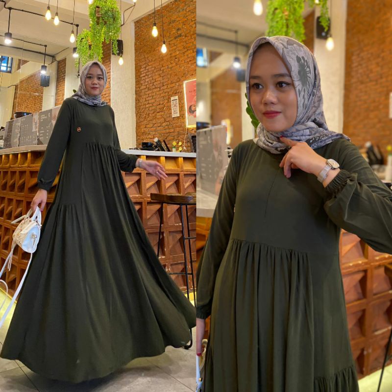 GAMIS JERSEY PREMIUM POLOS AMALIA DRESS RFILLY