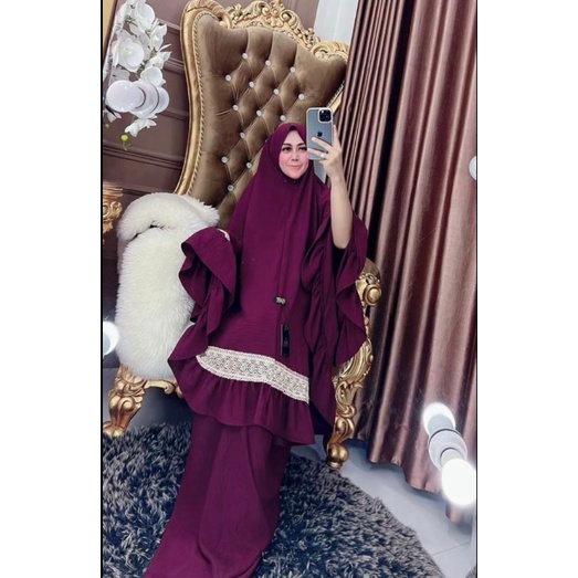 COD//NEW ARRIVAL//MUKENA TURKI by RGB ORIGINAL