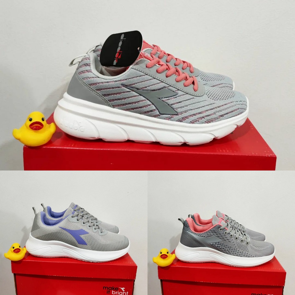 Sepatu Diadora Womens Grey Edition Original