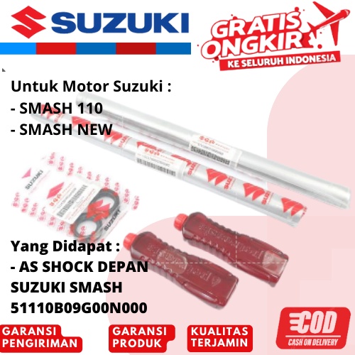 Paket As Shock Breaker Depan Smash & Smash 110 - Paket As Shock Breaker Depan Suzuki