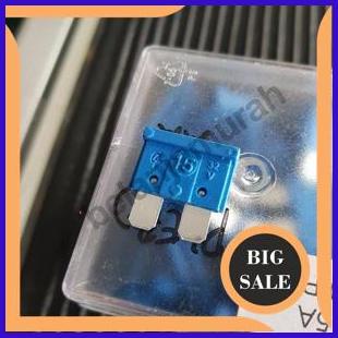 suku cadang Sekring Colok Tusuk Keramik Biru 15A 140ZZ3