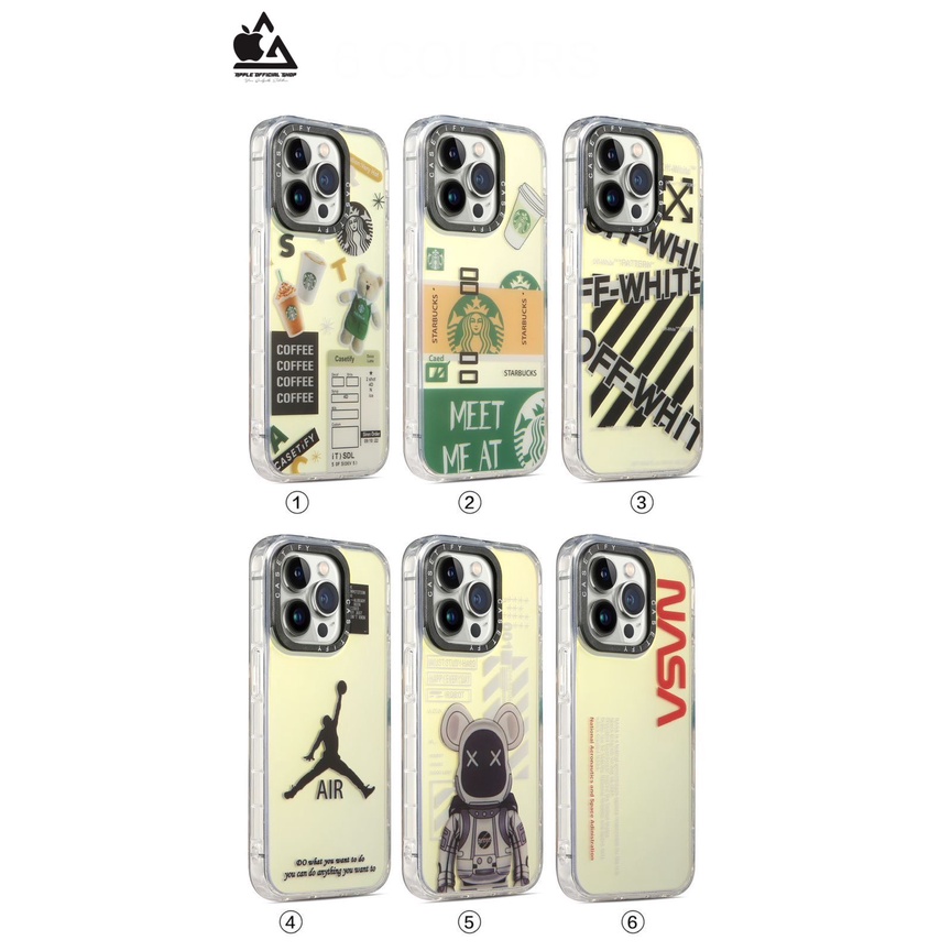 PREMIUM SOFT CASETIFY BUNGLON JORDAN STARBUCKS VIVO Y21 S Y21A Y33 S Y33 T Y16 Y35 Y22  MOTIF NASA OFF WHITE EFEK Softcase Soft Case Silikon Silicone Jelly Hardcase