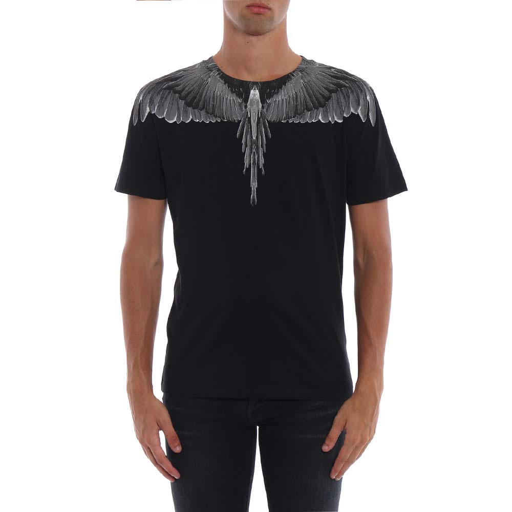 Mrcelo Burlon Wings Tee Black/Black