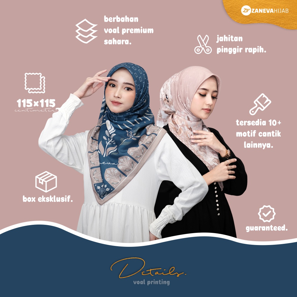 Raya Series l Hijab Motif terbaru l New Collection By Zaneva Hijab l Hijab Series Ramadhan