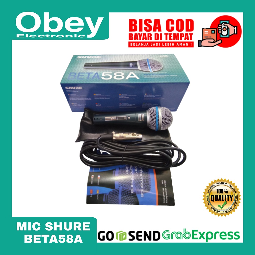 MIC Shure Beta 58A