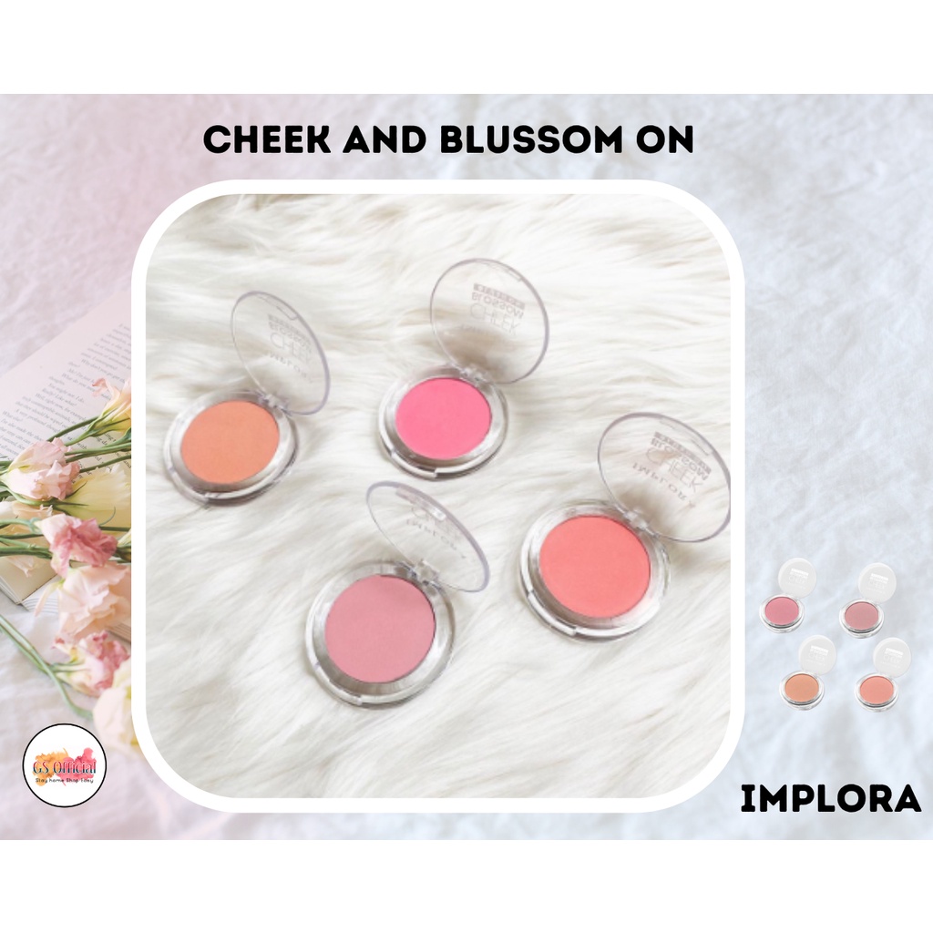 IMPLORA - CHEEK BLOSSOM - BLUSH ON  3.5 GR