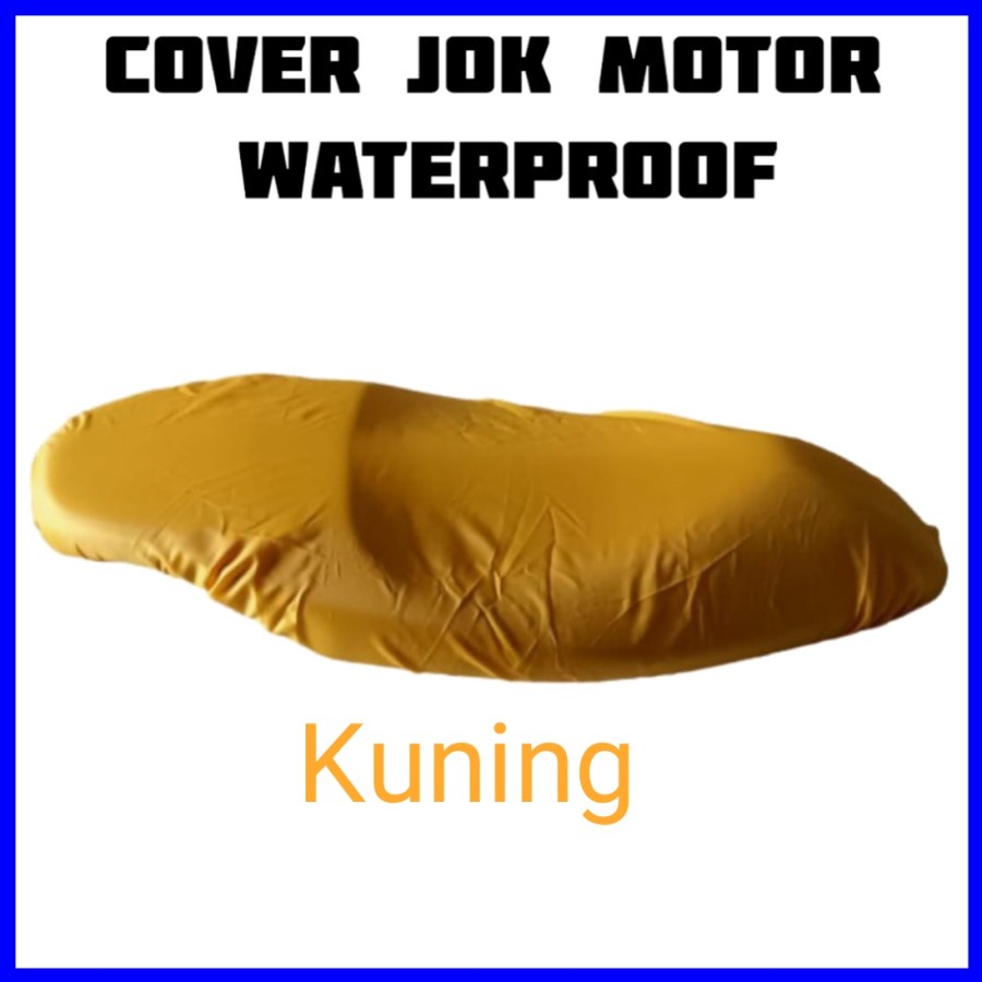Cover Jok Motor ada Penguncinya Waterproof Anti Air/Sarung Pelindung Penutup Jok Motor Gede dan Kecil