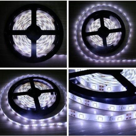 Lampu lamp Led Strip Fleksibel Roll 5. Led 3528 24 Volt