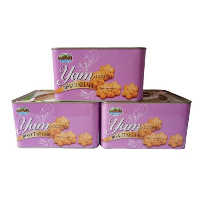 

BISKUIT KALENG MILIKI BISKUIT KELADI KALENG MONSTA YAM COOKIES 700 GR HALAL EL09I09A82L