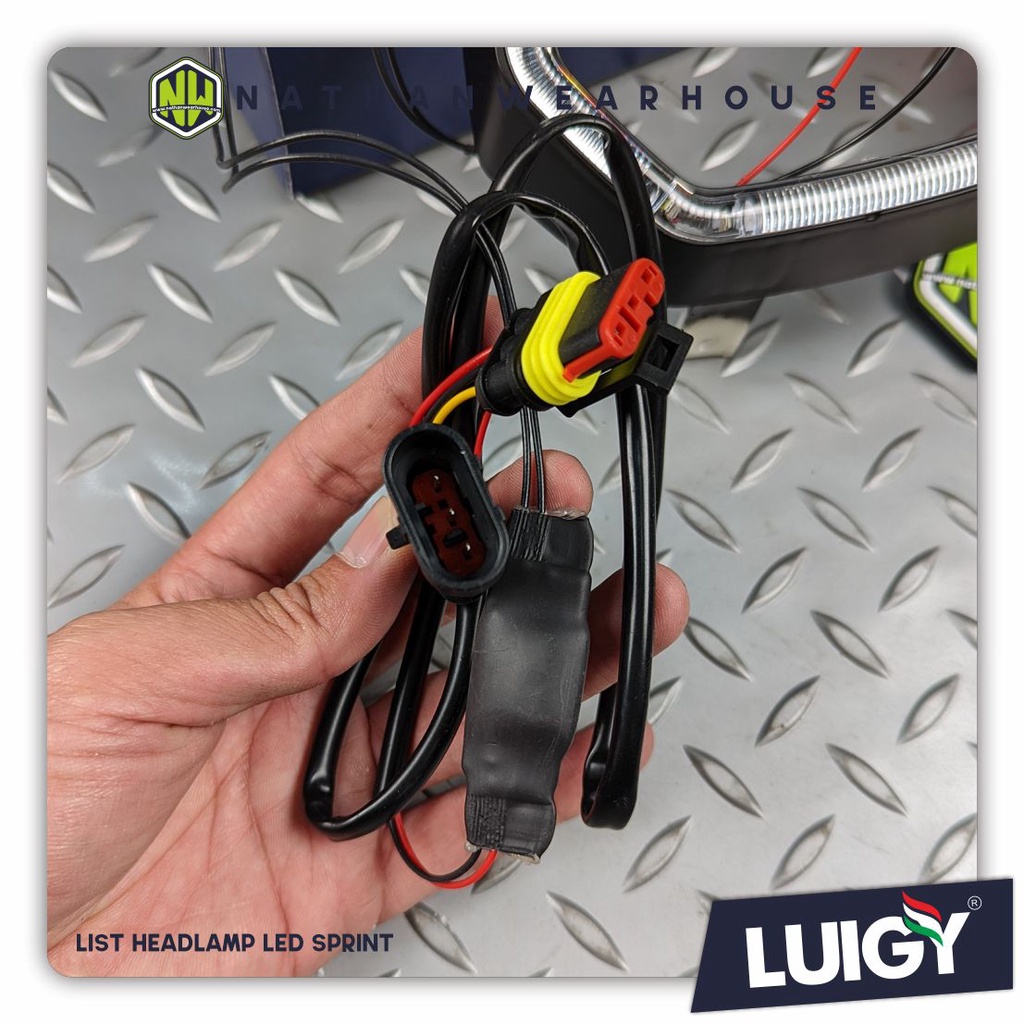 Indicator Sein LED Running Vespa Sprint Primavera Luigy