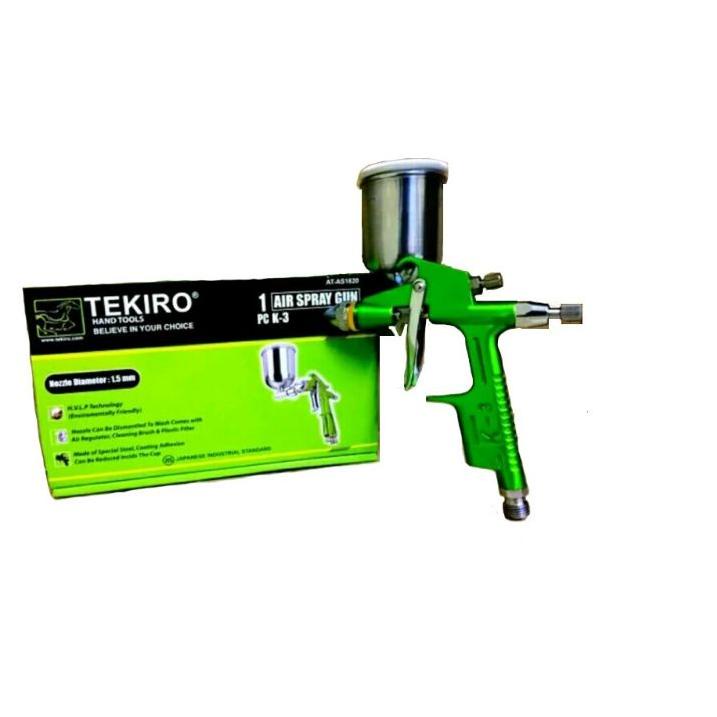 ☎ SPRAY GUN K3 0,5MM TEKIRO HVLP TECHNOLOGY SPRAY GUN / SEMPROTAN CAT K 3 TEKIRO ☪