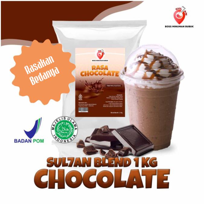 

Bubuk Minuman SUL7AN Rasa CHOCOLATE 1kg