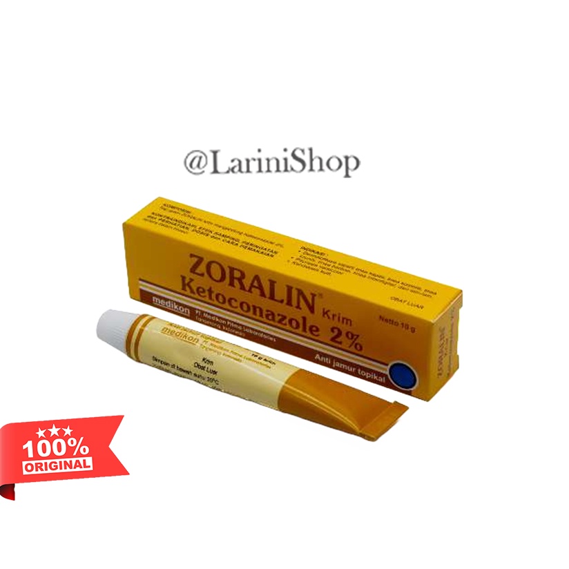 ZORALIN 2% CREAM 10 GR SALEP JAMUR