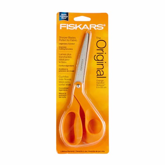 

Scissor Fiskars The Original Orange-Handled Scissors / Gunting Kain Fiskars