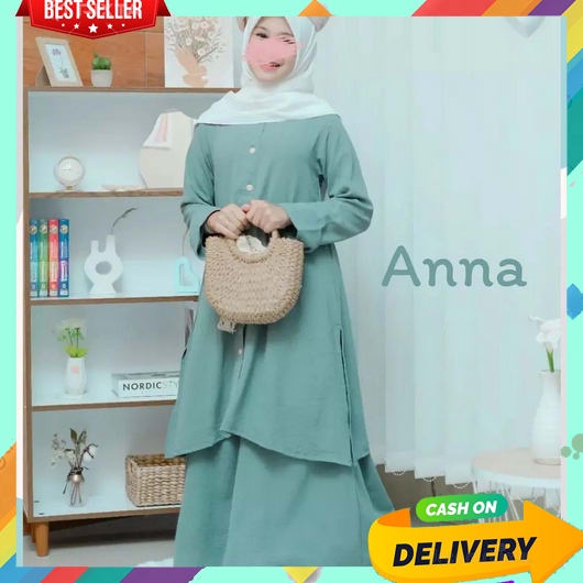 Baju Muslim Anak Perempuan 2023 Games Cewek 7 8 Tahun 3 4 Umur 12 10 Th 9 5 2 Dress Lebaran Cewe Mod