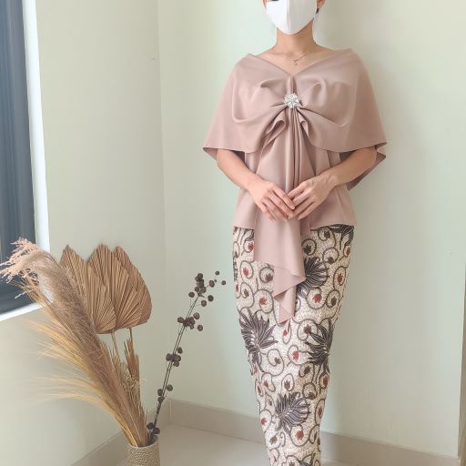 CLAIRE BLOUSE SCUBA WANITA