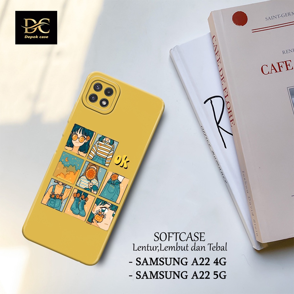 Case Samsung A22 4G / A22 5G Terbaru - [ AESTHETIC ] - Casing Samsung A22 4G / A22 5G - Kesing Samsu