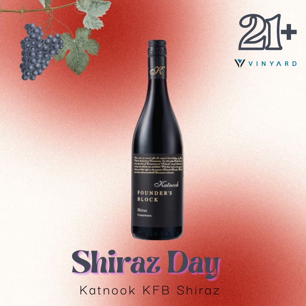 Katnook KFB 15 Shiraz 750 ml ( Original &amp; Resmi By Vinyard )