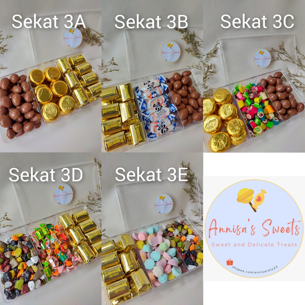 

Coklat, Permen Lebaran / Paket Coklat Sekat 3