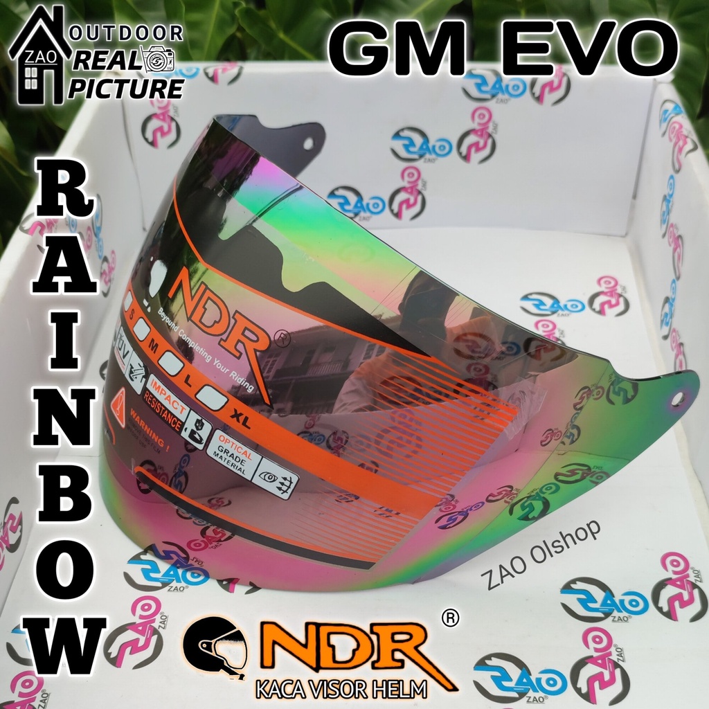 Kaca Helm | Visor | GM EVOLUTION by NDR helmet gm evo