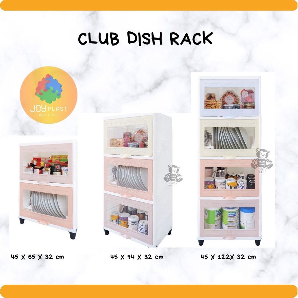 rak piring club/rak piring meja/rak piring plastik/rak piring murah