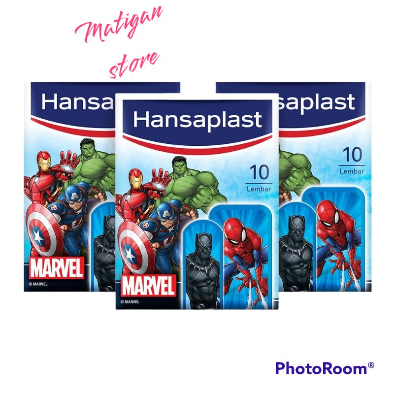 Hansaplast Marvel Avengers 10's-Best Value - Plester Dengan Karakter Unik