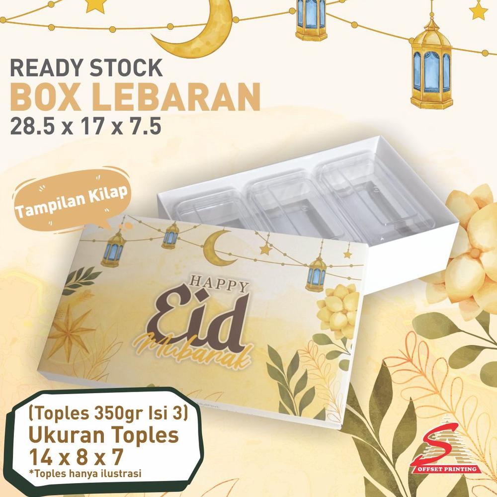 

28.5 X 17 X 7.5 Hampers Lebaran/Box Lebaran/Box Kue Kering/Dus Idul Fitri