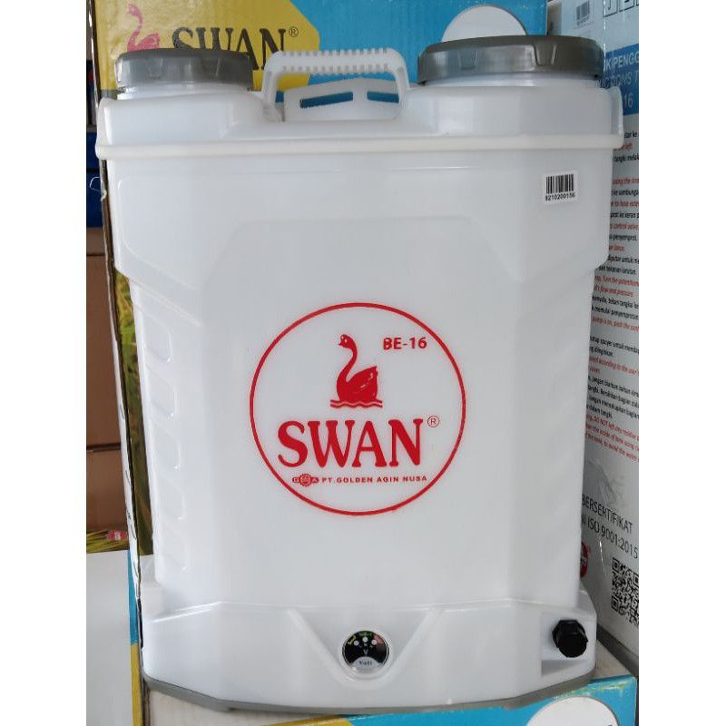 Swan BE 16 liter/Tangki Elektrik Swan BE 16 liter/Sprayer/ Tangki Semprot Swan Electric Elektrik BE - 16 Liter / Swan Be 16 Liter