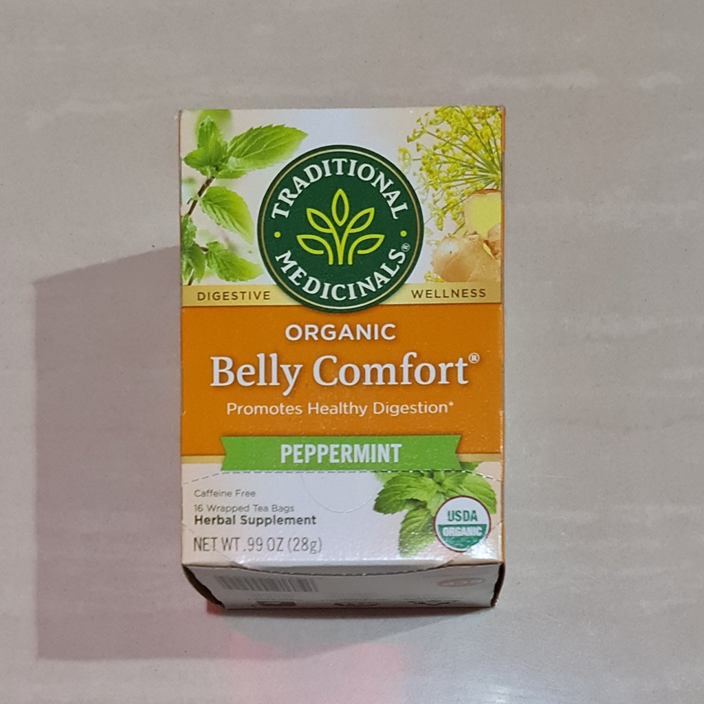 Traditional Medicinals Organic Belly Comfort Peppermint 16 x 1,75 Gram