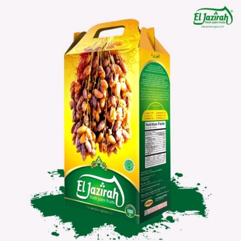

ORIGINAL% KURMA ELJAZIRAH KHOLAS PREMIUM 1KG ( Exp : Maret 2024 )
