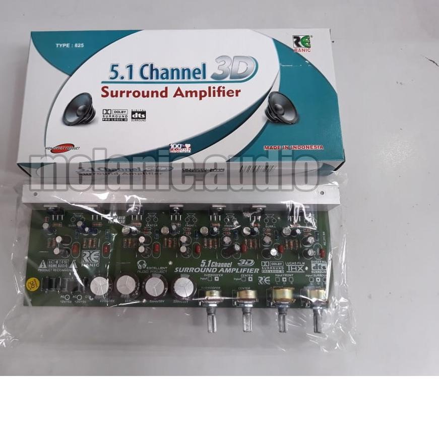 ✯ Kit Power Amplifier aktif 5.1 surround 3D ✬