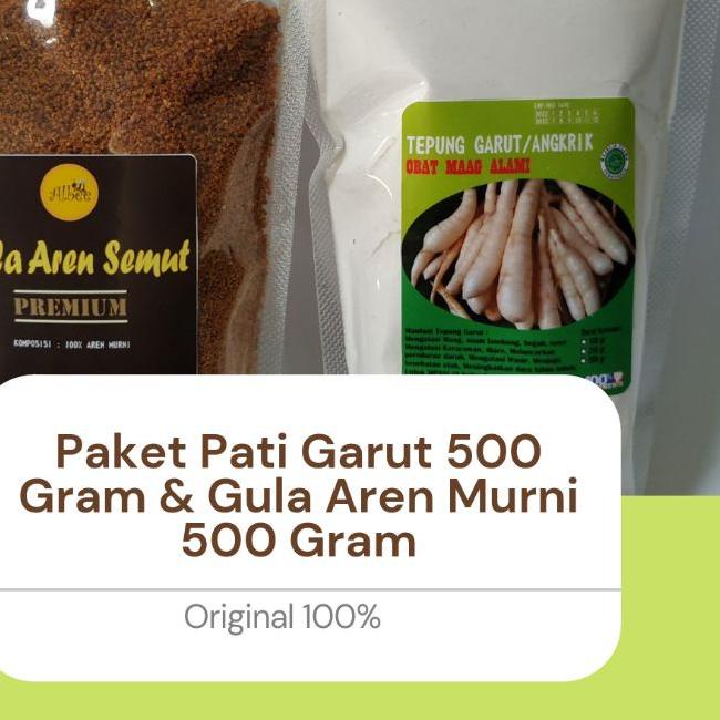 

☆ PAKET TEPUNG GARUT DAN GULA AREN GRAM ➲