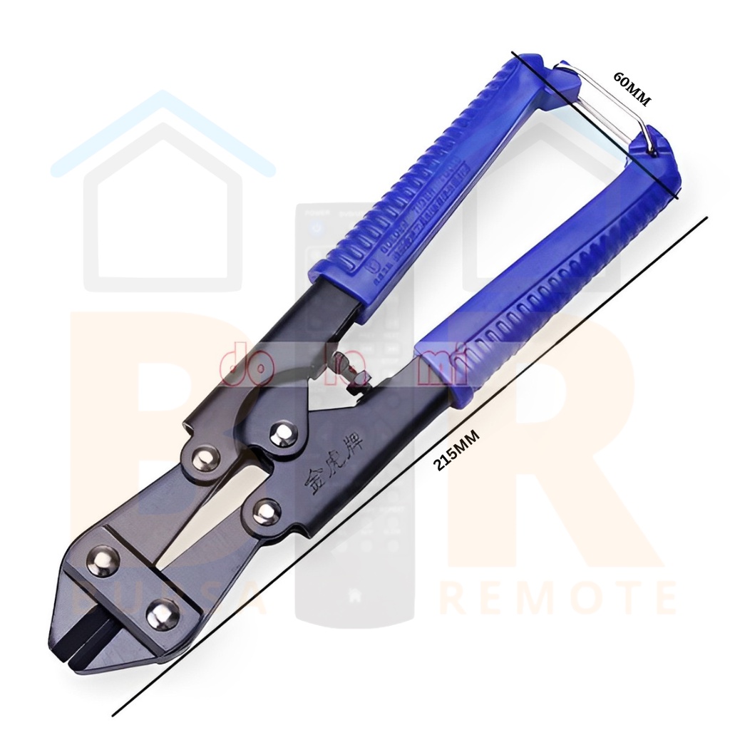 Gunting Kawat Beton Bolt Mini Cutter 8 Inch Pemotong Rantai Baut