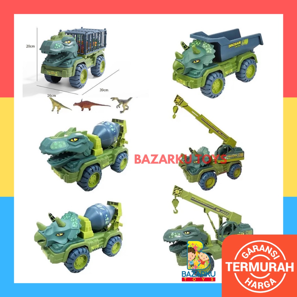 Mainan Mobil Monster Truck Dinosaurus Mobil Dinosaurus Mainan Mobil Mobilan Anak Mainan Anak Dinosaurus Mainan Dinosaurus Mainan Truk Mobil Truck Mainan Mobil Kontruksi