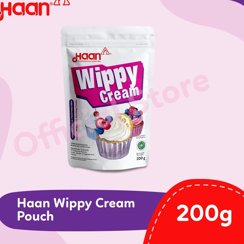 

Masih fresh Haan Wippy Cream 200gr