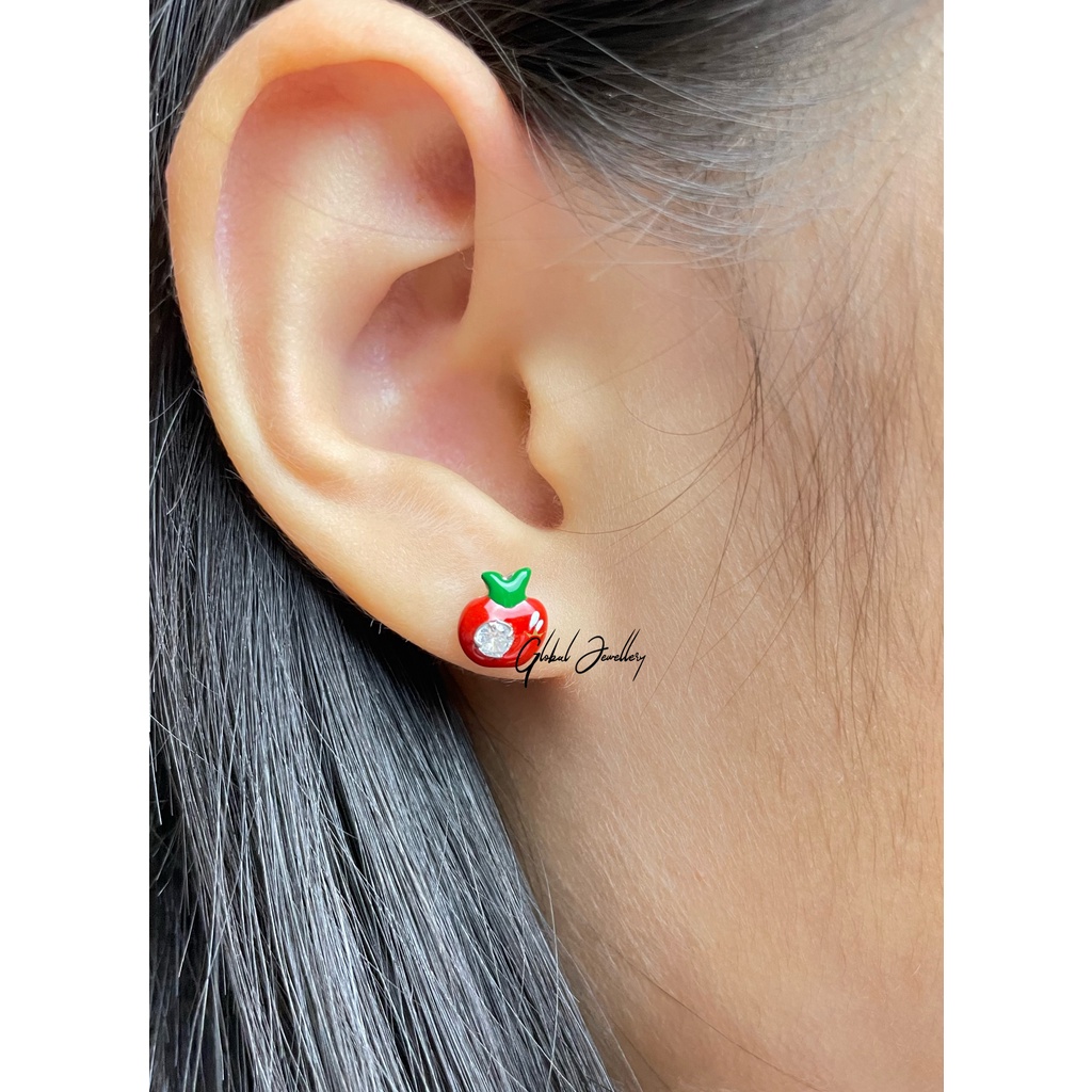 ANTING TOGE KARAKTER PERAK ASLI S925 GLOBAL JEWELLERY CN062