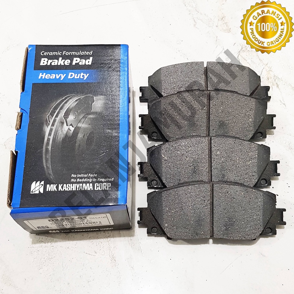Brake Pad / Kampas Rem Depan New Vios / Yaris 100% Asli MK Kashiyama