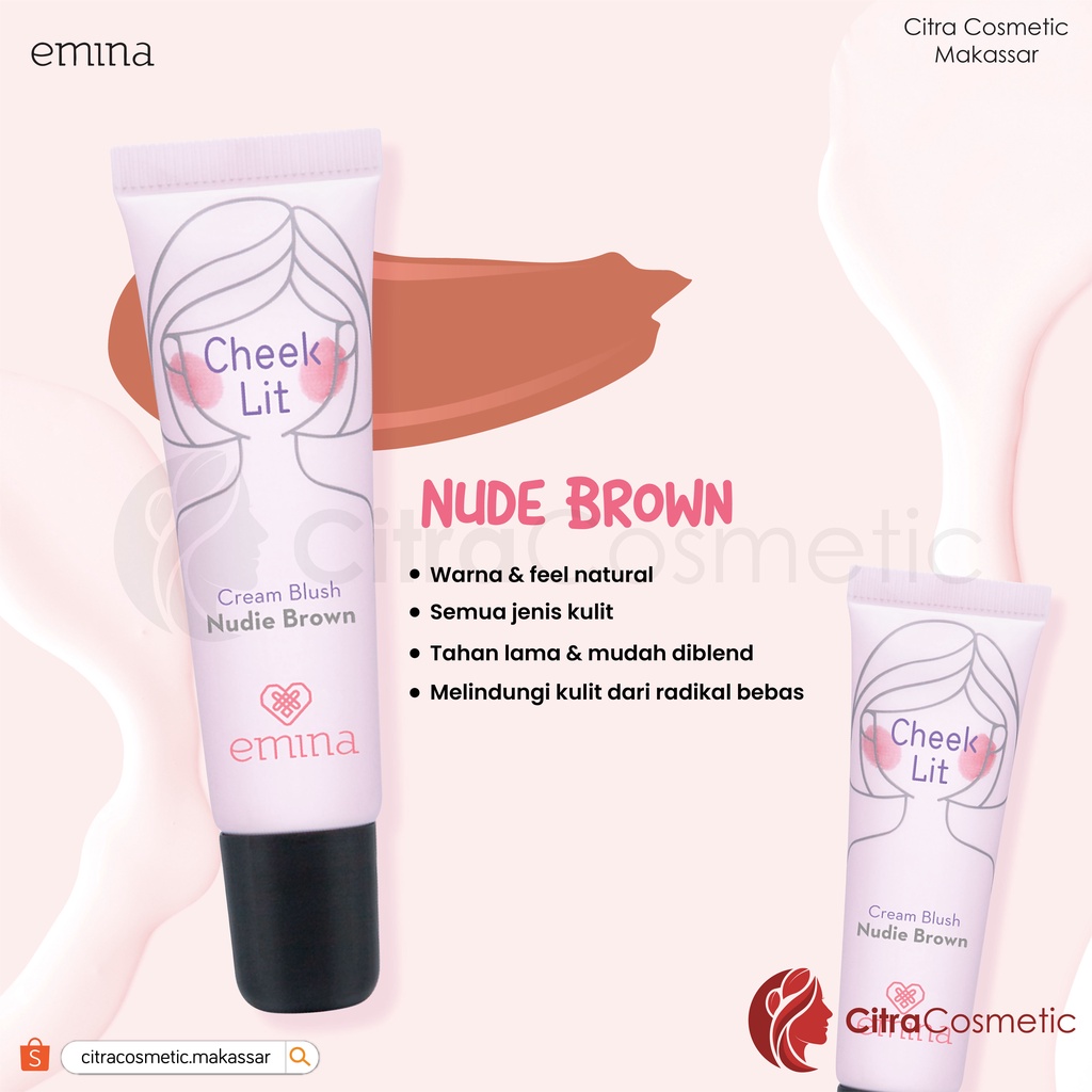 Emina Cheeklit Cream Blush Series 10 Ml