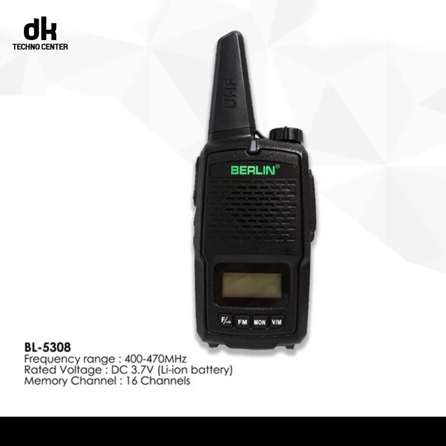 HT Berlin BL 5308 Walkie Talkie Original