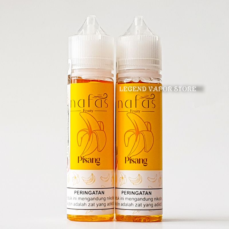 FREEBASE - LIQUID NAFAS Pisang 60ML 3MG AUTHENTIC By EJM X TICKETS BREW