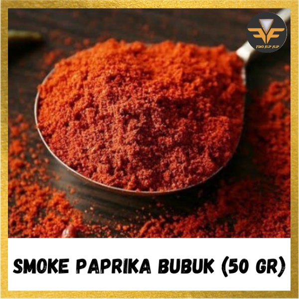 Smoke Paprika Bubuk 50 Gram Smoke Paprika Powder Seasoning Premium Pilihan Murni 100% Asli Bumbu Rempah Masakan Dapur TERMURAH TERLARIS